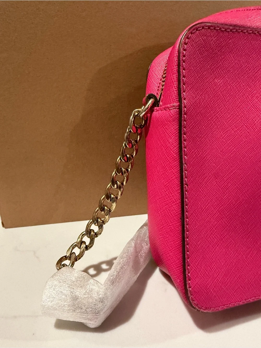 Michael Kors Women's Jet Set Item Crossbody Bag (Berry)